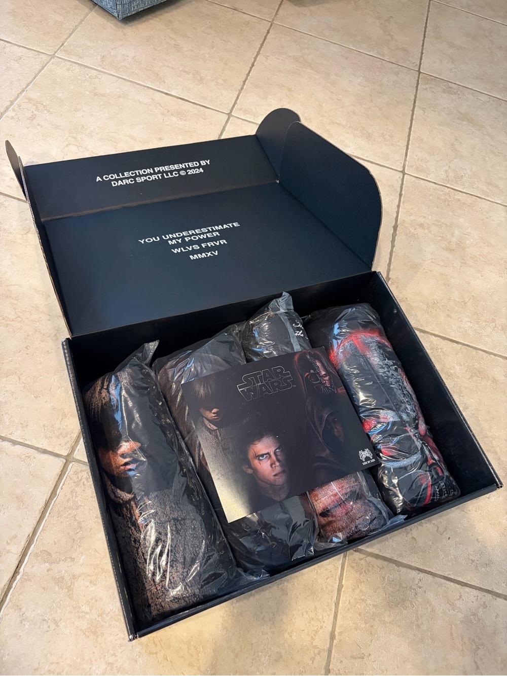 Brand New Unopened Darc Sport x Star Wars Side by Side Hoodie - Picture 4 of 5